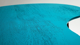 Журнальный стол ПОЧКА шпон+краска 90 х 60 х 43 см