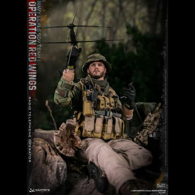 Радист, Операция «Красные крылья» - Коллекционная ФИГУРКА 1/6 scale Operation Red Wings NAVY SEALS  SDV TEAM 1 Radio Telephone Operator (78081) - DAMTOYS