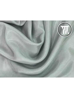 лоскут Перл шифон, цв. Светло-серый 40см