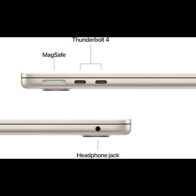 Ноутбук Apple MacBook Air 13" M4 16GB, 512GB Starlight