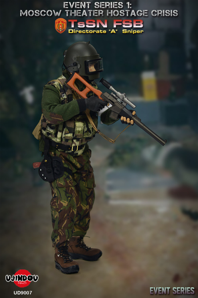 Спецназ ФСБ "Альфа" в Москве - Коллекционная ФИГУРКА 1/6 Moscow Theater Hostage Crisis (UD9007) - UJINDOU