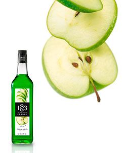 Зеленое Яблоко сироп 1883 MAISON ROUTIN, 1 литр