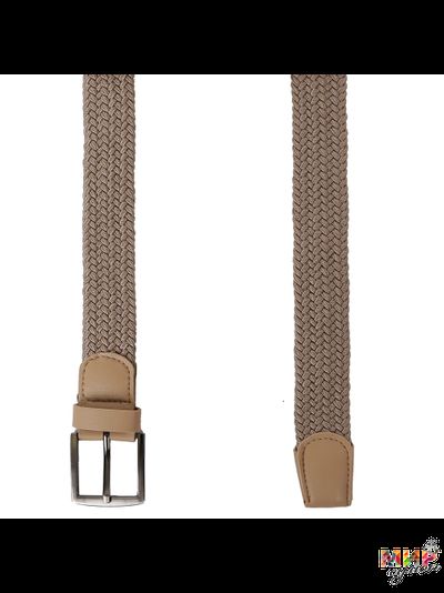 FR11PU-beige FABRETTI Ремень жен/муж текстиль