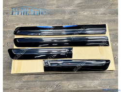 Молдинги Lexus LX 570 черные с хромом 2007-2015