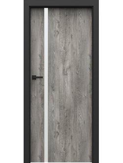 PRESTIGE. ВЕКТОР 1 (СТИЛЬ 1)/ БЕЗОПАСНОЕ СТЕКЛО TRIPLEX 8 мм/ ЧЕРНЫЕ НАЛИЧНИКИ