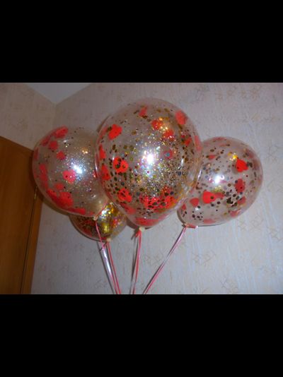 Шар с конфетти (наполнение любое)