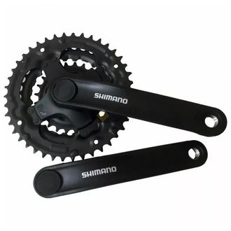 Система Shimano TY301, 175 мм, кв., 42/34/24, черн, б/уп, AFCTY301E244CL