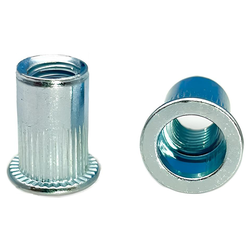 Резьбовые заклепки со шляпкой (белый цинк)