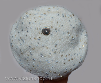 Визио Италия Vizio 6196 берет белый цвет 2