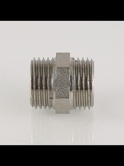 Ниппель бочонок резьбой Valtec 1/2" 3/4" 1" 1 1/4" 1 1/2" 2" нар.-нар.