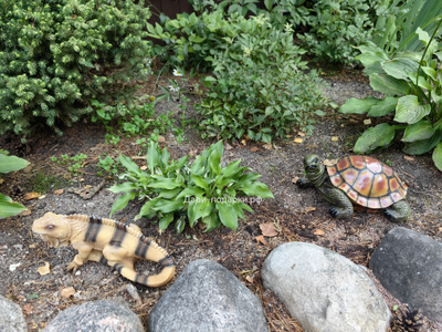 Ящерица 12*26см  полистоун Россия 972//012534