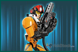 # 75115  Сборная Фигура «По Дамерон» / “Poe Dameron” Buildable Action Figure (2016)