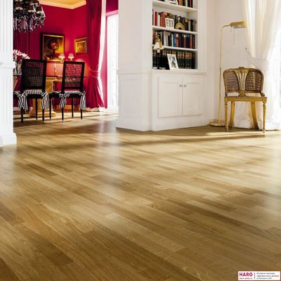 Паркетная доска Haro Дуб Тренд 523785 3-пол лак