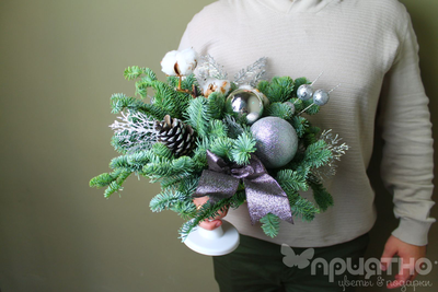 Новогодняя композиция № 1115