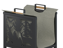 Дровница Везувий русский лес 450в