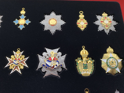 Коллекция "Ордена иностранных государств" в планшете! Часть 4-я. Муляжи.