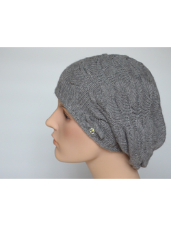 Вязаный берет для женщин с круглым лицом фото итальянских вязаных беретов Визио