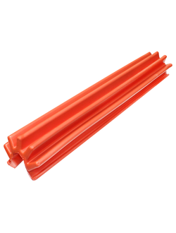 Отбойник Волна120 градусов, красный 82 см