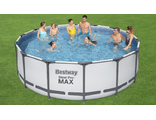 Каркасный бассейн Bestway Round Steel Pro MAX (круг) 4,88 х 1.22 м ; артикул 5612Z