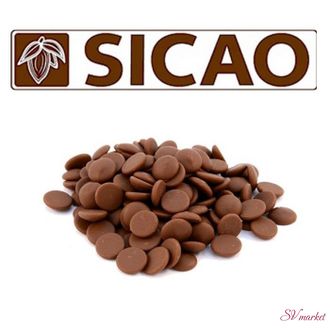 Шоколад SICAO Молочный с карамелью 34,4%  250гр