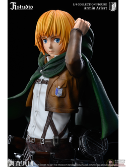 Фигурка статуя 1/4 Армин Арлерт (Armin Arlert GK Statue jr studio)