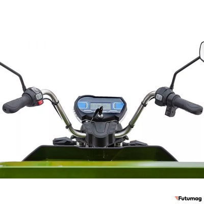 Грузовой электротрицикл Rutrike Вояж-П2 1250 60V 800W зеленый