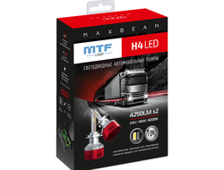 Светодиодные лампы H4 MaxBeam 24V Холодный Белый свет  MB04K6-24