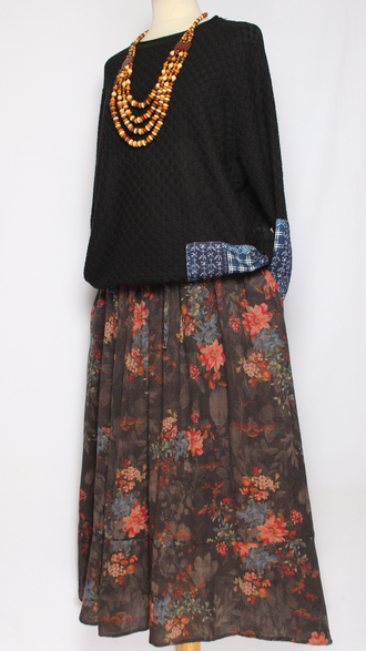 Джемпер ХЛОПОК "ГОЛУБЫЕ НАШИВКИ" бежевый, трава, шоколад, серый, черный до р.50