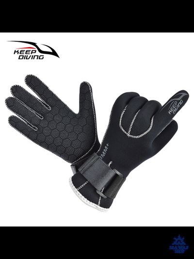 Перчатки неопреновые 3мм Keep Diving р.XL
