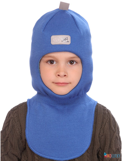 Шапка-шлем "NK"   20101-01, цвет ярко-синий р. 48-50