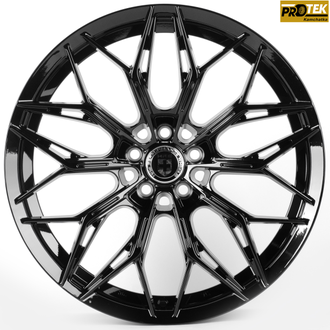 Комплект дисков R18 8,0J ET+35 5*100 HRE FC6006-CT492 Черный (81628)
