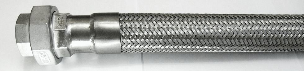 МРВД Металлорукав высокого давления с разъемными соединениями американка из нержавейки