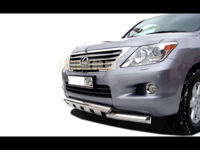 Защита переднего бампера (G) d76 для Lexus LX 570 (2013-2015)