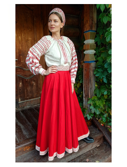 Тканая блузка "Сказка"