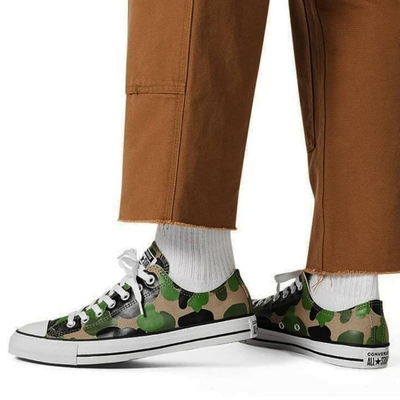 Converse camo hot sale