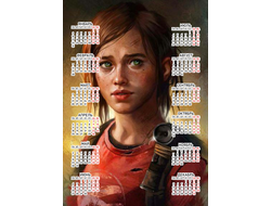 Календарь настенный Одни из нас, The Last of us №4