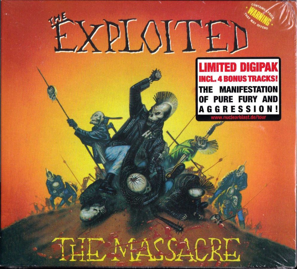 Купить The Exploited – The Massacre в интернет-магазине CD и LP "Музыкальный прилавок" в Липецке