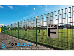 2Д ограждение в полимерном покрытии