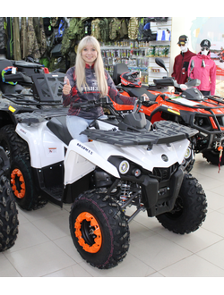 Квадроцикл Sharmax 300 Hummer (белый)