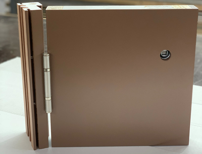 KAPELLI classic ГЛАДКАЯ Ral 8025 КАПУЧИНО (ДВЕРНОЕ ПОЛОТНО + КОРОБ )