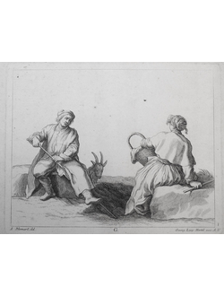 Гравюра. A. Blomart, del. Georg Leop Herte