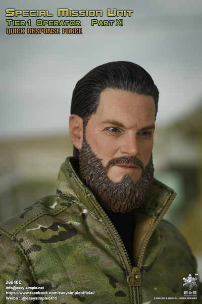 БОЕЦ СИЛ СПЕЦИАЛЬНЫХ ОПЕРАЦИЙ США - Коллекционная ФИГУРКА 1/6 scale SMU Tier 1 Operator Part XI Quick Response Force (26040C) - Easy&Simple