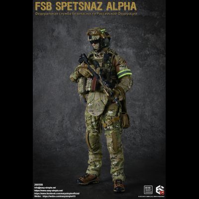 Спецназ ФСБ "Альфа" (лимитированная версия) - КОЛЛЕКЦИОННАЯ ФИГУРКА 1/6 FSB Spetsnaz ALPHA (26050S) - Easy&amp;Simple