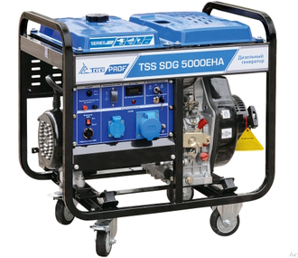 ДИЗЕЛЬ ГЕНЕРАТОР 5 кВт TSS SDG 5000EHA