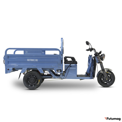 Грузовой электротрицикл Rutrike Вектор 1500 60V1200W синий