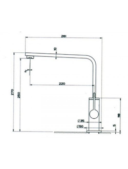 Смеситель Reginox NARMADA K775K chrome