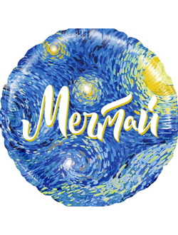 Фольгированный шар с рисунком 18 дюймов (45 см)