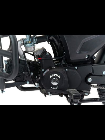 Мопед Альфа RS 11 (LM48-B) красный (А)