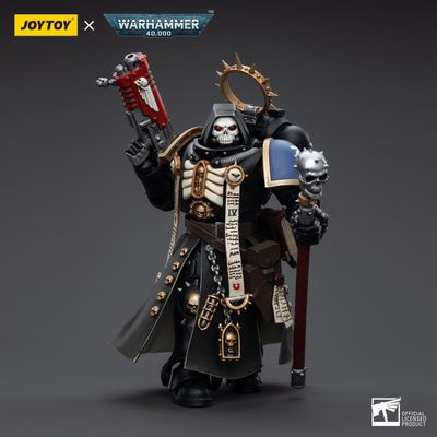 Примарис Капеллан Ультрамаринов (Warhammer 40k) - КОЛЛЕКЦИОННАЯ ФИГУРКА 1/18 Ultramarines Primaris Chaplain Brother Varus (JT5567) - JOYTOY