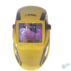 Маска сварщика Хамелеон КЕДР К-304 желтая